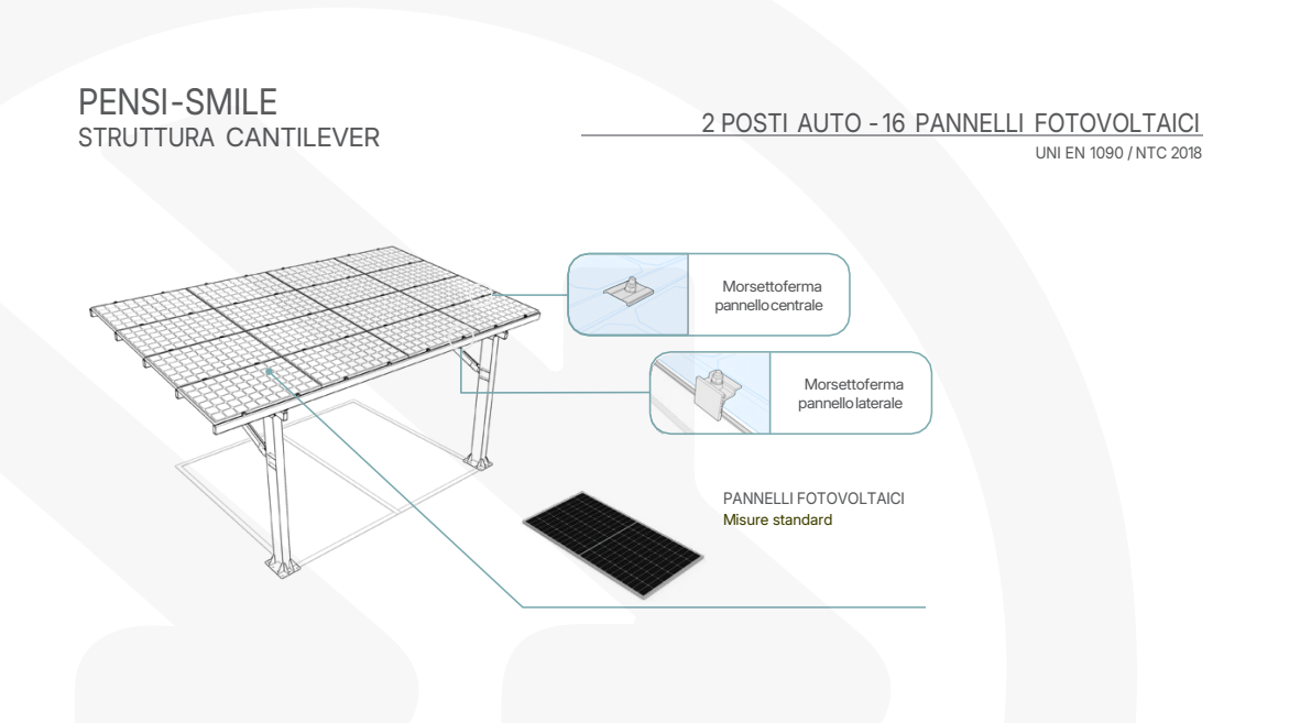 PENSI-SMILE STRUTTURA CANTILEVER - immagine 2